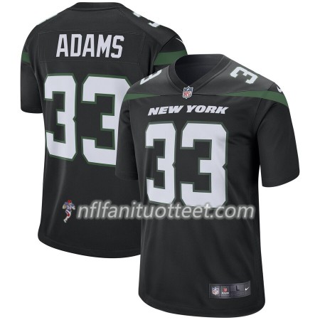 Miesten New York Jets NFL Pelipaita Jamal Adams 33 Nike Musta